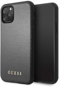 Telefono dėklas Guess Iridescent, juoda sp., Apple