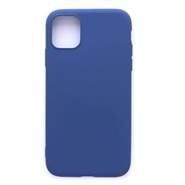 Evelatus Premium Soft Touch nano silikoninis dėklas, skirtas Apple iPhone 11 Pro Max Tamsiai mėlyna