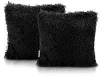 Pagalvės užvalkalas AmeliaHome, juoda, 45 cm x 45 cm