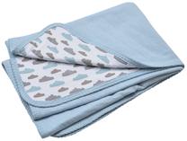 Pledas Lodger Dreamer Baby, mėlynas/baltas, 75 cm x 100 cm