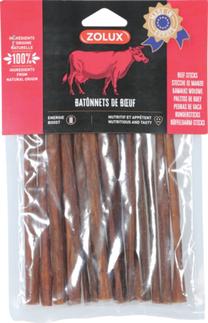 Лакомство для собак Zolux Sticks Beef, говядина, 0.1 кг