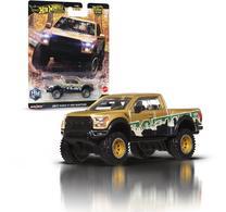 Žaislinis automobilis Mattel Hot Wheels Car Culture Ford F-150 Raptor JBK70, 1:64, aukso sp.