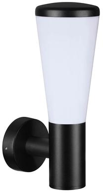 Āra sienas lampa Italux Paralel, 20W, E27, IP54, melna krās., 14.5 cm x 11.5 cm