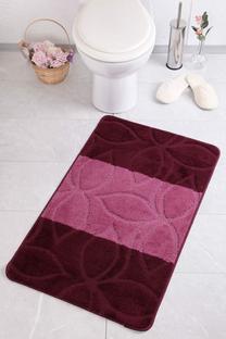 Vonios grindų kilimėlis Foutastic Erdek 361CNF1136, rožinė sp./violetinė sp., 100 cm x 60 cm