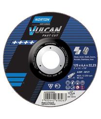 Slīpēšanas disks Norton Vulcan, 125 mm x 22.23 mm