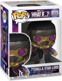Rotaļlietu figūriņa Funko POP! T Challa Star-Lord 55812, 9 cm, zelta krās./melna krās.