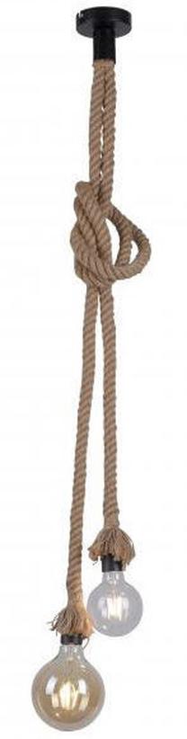 Valgusti rippuv Rope E27, E27, 2