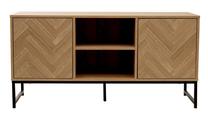 TV galds Homla Swen Basic, brūna krās., 38 cm x 120 cm x 60 cm