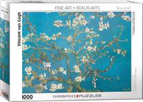 Dėlionė Eurographics Fine Art Vincent Van Gogh Almond Blossom, 67.6 cm x 48.9 cm, 1000 vnt., mėlyna sp./balta sp.