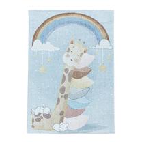 Ковер комнатные Ayyildiz Lucky Giraffe, многоцветный/синий цв., 230 см x 160 см