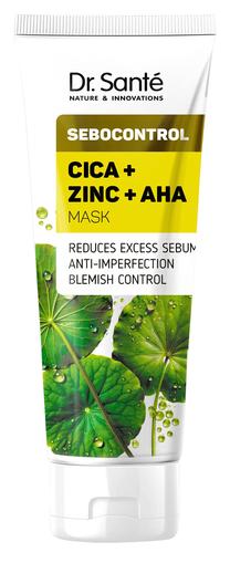 Sejas maska Dr. Santé Sebocontrol Cica + Zinc + AHA, 75 ml, 18+