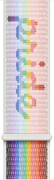 Dirželis Apple Watch, 41mm Pride Edition Sport Loop, įvairių spalvų