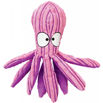 Žaislas šuniui, pliušinis Kong Cuteseas Octopus, 6 cm, rožinė sp., L