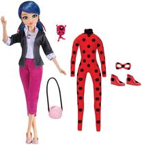 Кукла с аксессуарами Playmates Toys Miraculous Superhero Secret 50355, 26 см, многоцветный