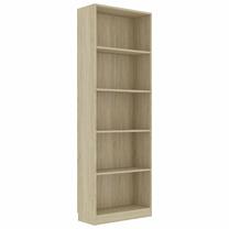 Riidekapp VLX 5-Tier 800885, tamm v., 24 cm x 60 cm x 175 cm