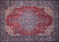 Ковер Conceptum Hypnose Blues Chenille Rustic AL 88, синий цв./красный цв., 230 см x 150 см