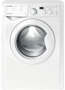 Skalbimo mašina Indesit EWUD 41051 W EU N, balta sp. Prekė su pažeista pakuote.