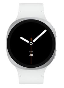 Viedais pulkstenis Samsung Galaxy Watch 8 BT 44mm, sudraba krās.