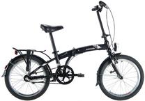 Velosipēds salokāms Kenzel, 20 ", melna krās.
