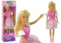 Кукла Lean Toys Anlily Princess 16189, 30 см, розовый цв.