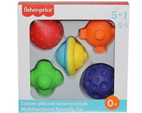 Attīstoša rotaļlieta Mattel Fisher Price Multifunctional Assembly Set, daudzkrāsaina, 5 gab.