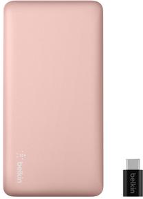 Lādētājs-akumulators (Power bank) Belkin, 5000 mAh, rozā krās.