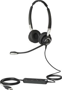 Vadu austiņas Jabra Biz 2400 II USB Duo CC MS, melna krās.