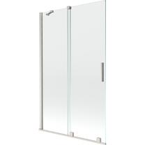 Vannas siena Mexen Velar, 110 cm x 150 cm, sudraba krās./caurspīdīgs