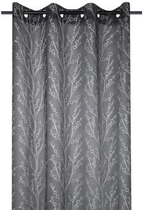 Дневной занавес Lovely Eulalie R6C160004VL, антрацитовый цв./белый цв., 140 см x 260 см
