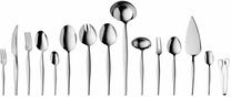 Galda piederumu komplekts BergHOFF Finesse, sudraba krās., 72 gab.