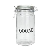 Lielapjoma produktu konteiners DC1000430, 1 l, caurspīdīga krās.
