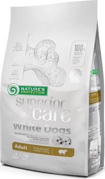 Сухой корм для собак Natures Protection Superior Care White Dogs, баранина/рис, 1.5 кг