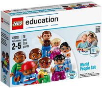 Konstruktorius LEGO® Education World People Set 45011 45011, 16 vnt.