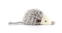 Žaislas katėms su katžole Record Hedgehog, pilka sp., 10.5 cm