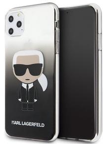Telefona vāciņš Karl Lagerfeld, melna krās., Apple
