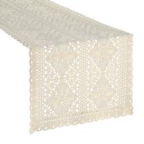 Stalo takelis stačiakampė Mary, smėlio, 40 x 140 cm