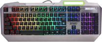 Vadu spēļu tastatūra Defender Stainless steel GK-150DL, EN, sudraba krās.