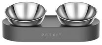 Stovas su dubenėliais šuniui Petkit Fresh Nano Metal Bowl, 0.48 l, 14 cm x 34 cm x 17 cm, sidabro sp.