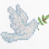 Deimantinė mozaika Diamond Dotz Dove Of Peace, įvairių spalvų, 3.4 g
