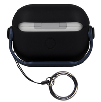 Austiņu futlārs Mocco Apple Airpods/Airpods 2, melna krās.
