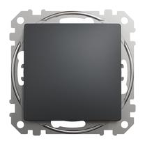 Mygtukinis jungiklis Schneider Electric Sedna Design SDD114111, 1 kl., antracito sp.