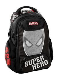 Школьный рюкзак Paso Spiderman SP24KK-2908, черный цв./красный цв./серый цв., 18 см x 41 см x 31 см