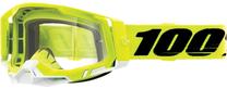 Slidinėjimo akiniai 100% Racecraft 2, skaidri sp./geltona sp.