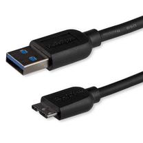 Kabelis StarTech USB3AUB3MS USB3AUB3MS USB, USB Type B, 3 m, melna krās.