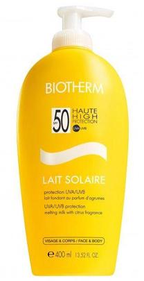 Pieniņš iedeguma kopšanai Biotherm Lait Solaire SPF50, 400 ml