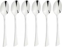 Šaukštas King Hoff KH-1337, nerūdijantysis plienas, sidabro sp., 6 vnt., 14 cm