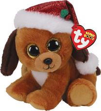 Pliušinis žaislas TY Dog Beanie Boo, ruda sp., 15 cm