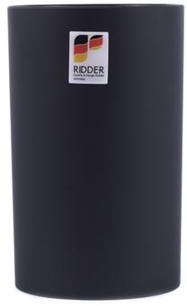 Стакан для ванной Ridder Touch, черный цв.