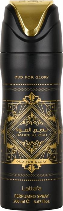 Dezodorants sievietēm Lattafa Ana Abiyedh Rouge Bade'e Al Oud, 200 ml