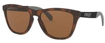 Спортивные солнцезащитные очки Oakley Frogskins Mix OO942808 9428, 55 мм, коричневый цв.